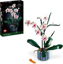 Neu 10311 Icons Orchid Artificial Plant Building Set with Flowers,Home DIY Décor